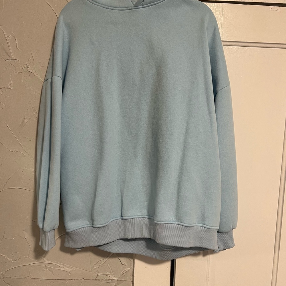 Baby Blue Women's Hooded Sweatshirt